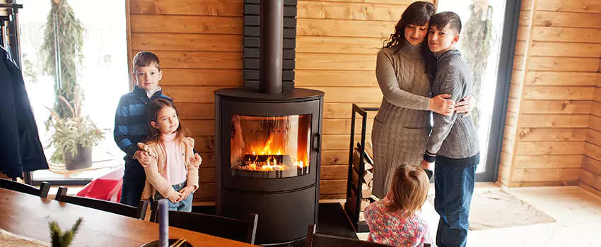 Morso Cast Iron Fireplace Insert Installation in Rio Linda, California