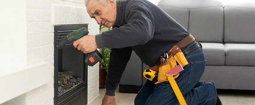 New Indoor Fireplace Installation in Rio Linda, California